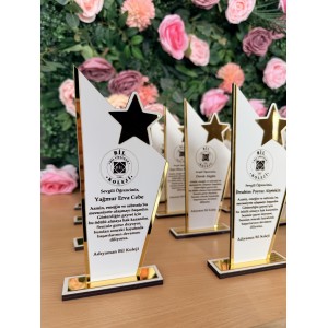 Yıldızlı Plaket 