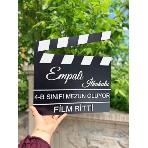 Mezuniyet Klaketi El Panosu
