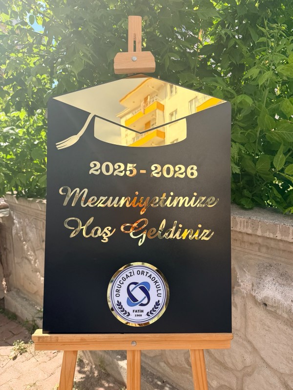 Mezuniyet Karşılama Panosu&hellip;
