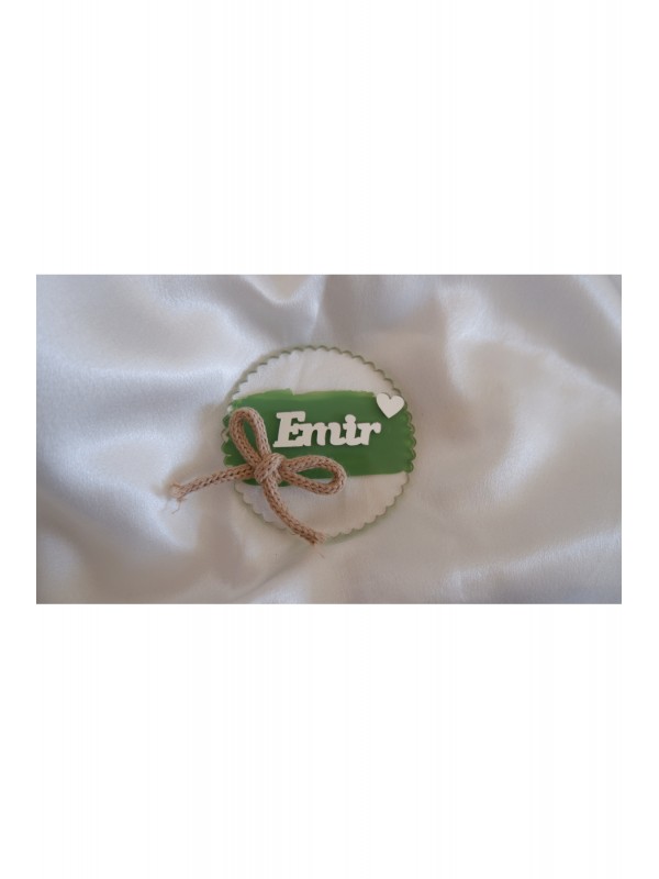 Yeşil Boyalı Şeffaf Pleksi Isim Magnet&hellip;