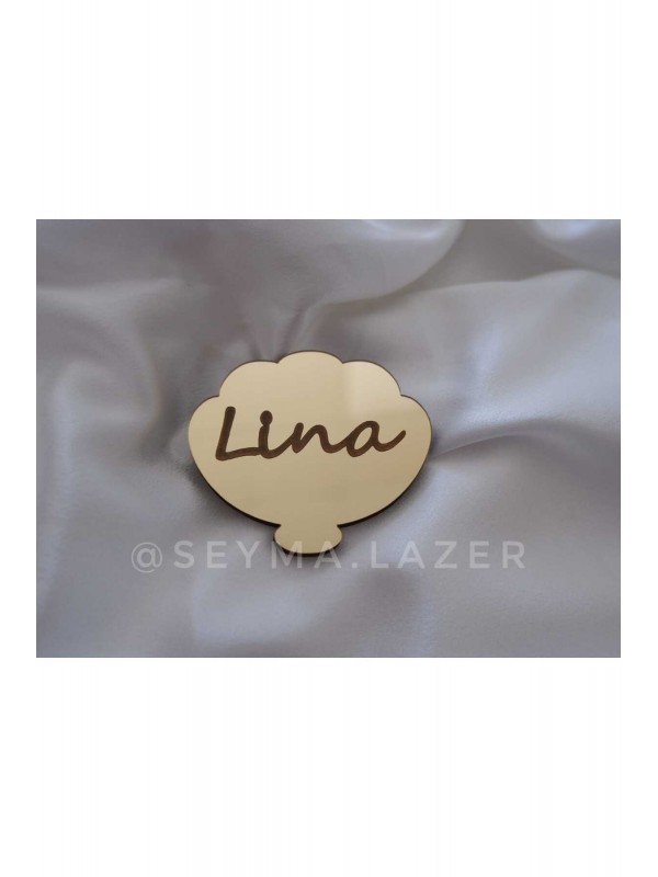 Midye Şekilli İsimli Bebek Magneti&hellip;