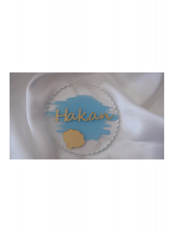 Midye Figürlü Şeffaf Pleksi Isim Magnet&hellip;