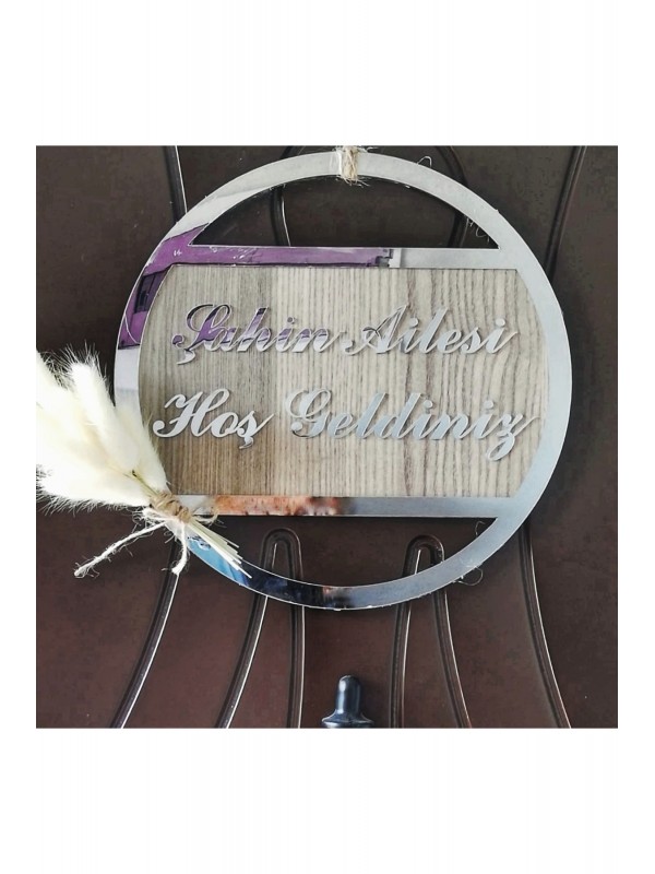 Gümüş renk kapı süsü&hellip;