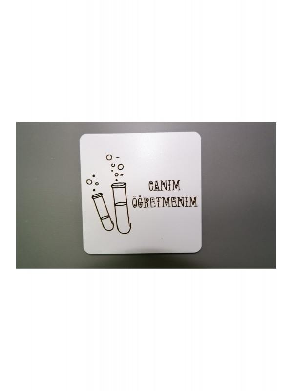 Öğretmenler Gününe Özel Ahşap Bardak Altlığı 4'lü&hellip;