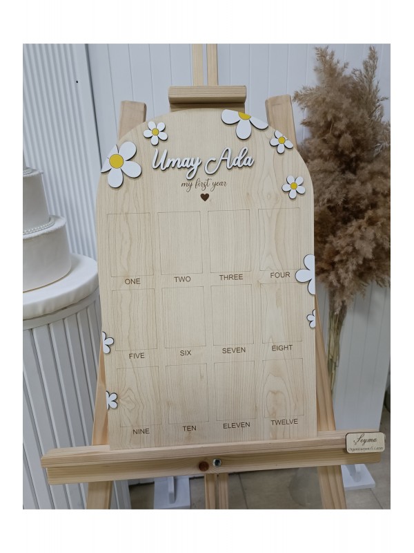 1 Yaş Bebek Anı Panosu&hellip;
