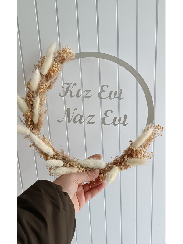 Kız Evi Naz Evi Kapı Süsü Söz Nişan Kına Nikah Hazırlığı Ak&hellip;