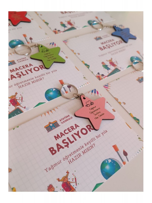 Okuluna Hoşgeldin Hediyesi Anahtarlık 10lu&hellip;
