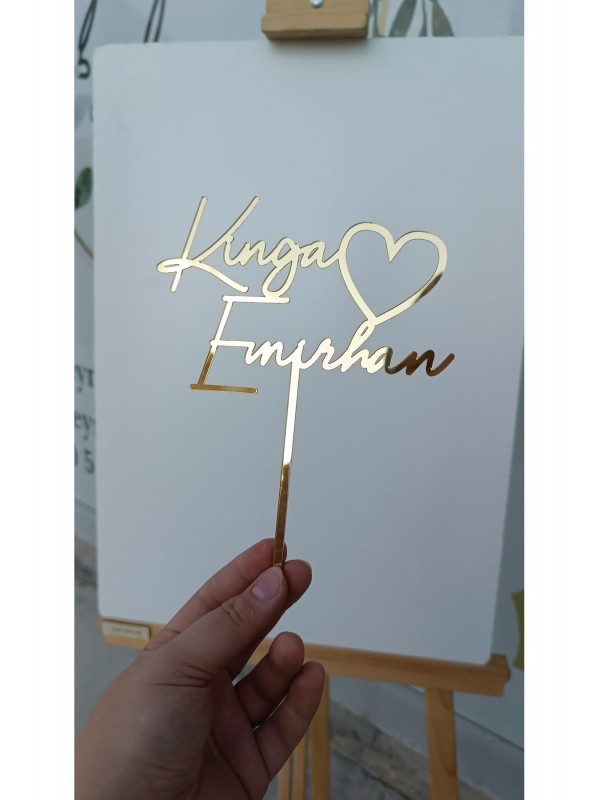 Nişan Söz Düğün Pastası İsimli Pasta Süsü&hellip;