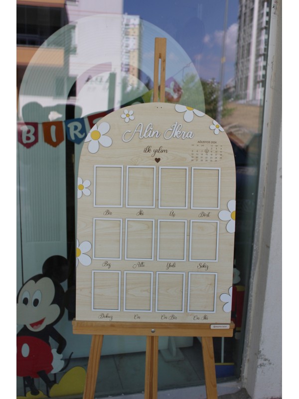 1 Yaş Bebek Anı Panosu&hellip;