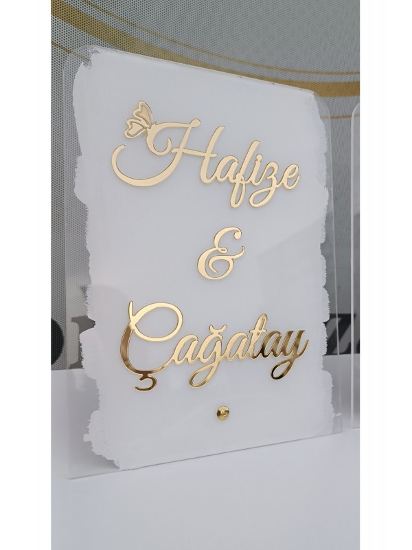 Nişan Söz Masaüstü İsimlik&hellip;