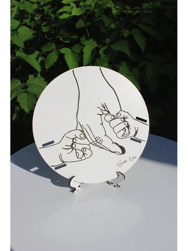 Bebek Doğum Bilekliği Anı Panosu