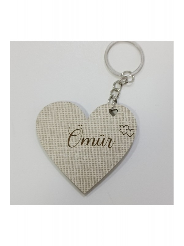 Kalpli Ahşap Anahtarlık 5li&hellip;