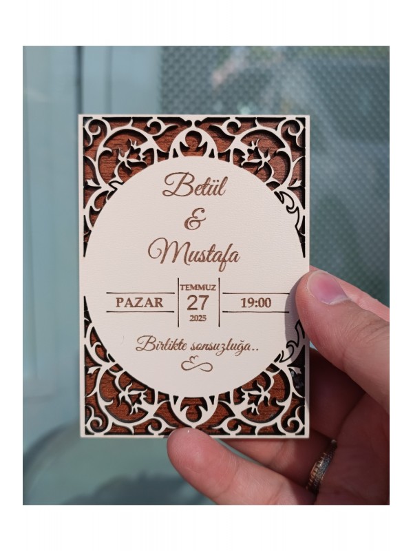 Nişan Söz Magneti Ahşap 20'li&hellip;