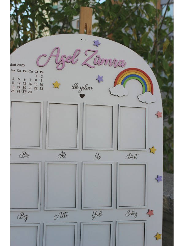 1 Yaş Panosu Gökkuşağı&hellip;