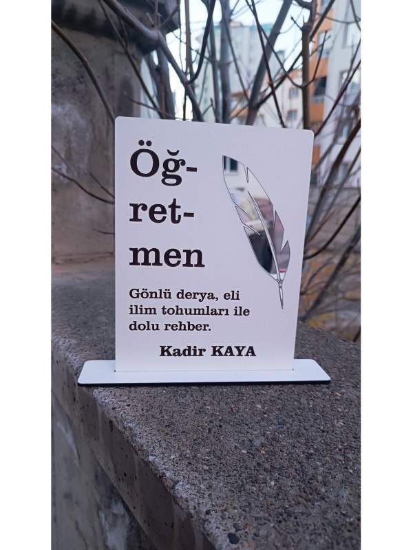 Öğretmenler Günü Masaüstü Dekor Konsept Hediye İsme Özel&hellip;